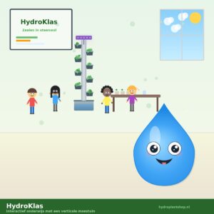 HydroKlas Lessen – Digitaal Lessenplatform Verticale Moestuin